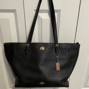 Authentic Coach Black Laptop Tote Bag - Make a Offer
